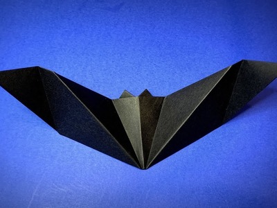 How to Make a Paper Bat | Halloween Origami Bat | Halloween Decor Ideas | Easy Origami ART