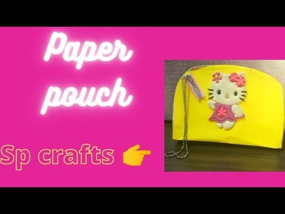 Amazing paper pouch DIY