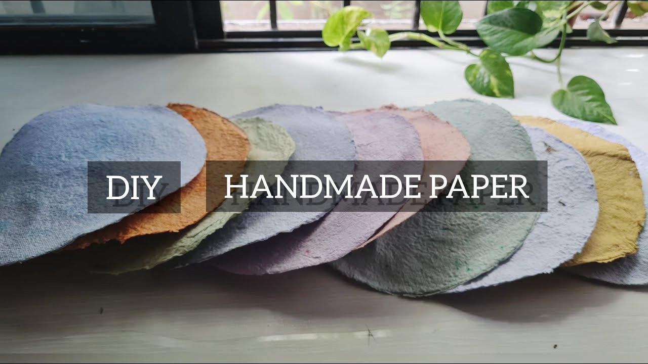 DIY Handmade paper!