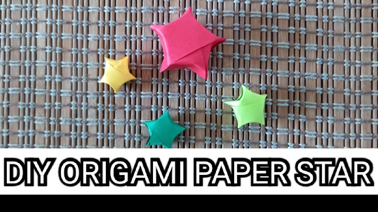 DIY Origami Paper Star