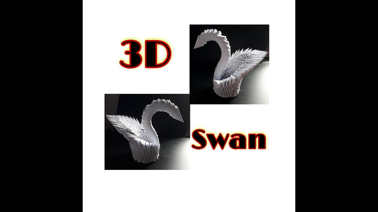 Origami Paper Swan