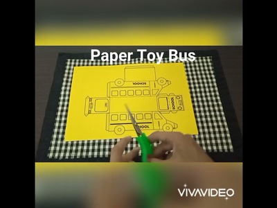 Paper toy bus ????