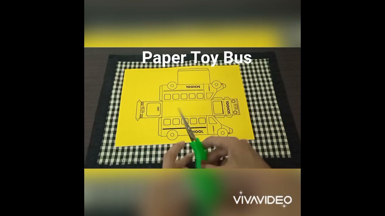 Paper toy bus ????