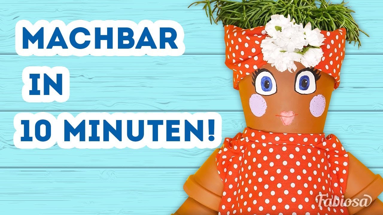 Sie möchten Ihre Freunde begeistern? Machten Sie atemberaubenden Blumentopf in 10 Minuten