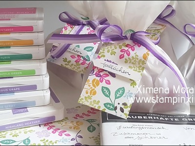 Butterbrottüten Dekorieren mit Stempelsets von Stampin'Up!