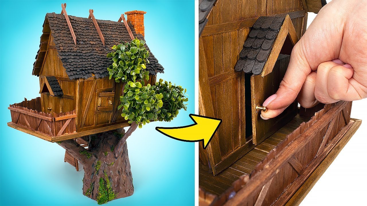 DIY Baumhaus aus Holz!