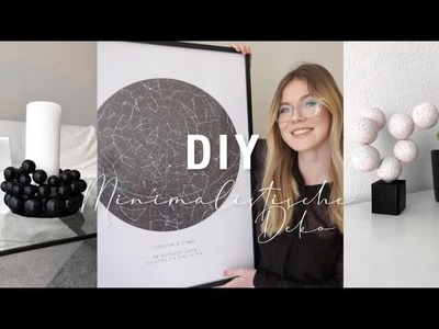 DIY - MINIMALISTISCHE DEKO || mit Mapiful