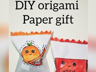 DIY origami paper gift# origami paper gift