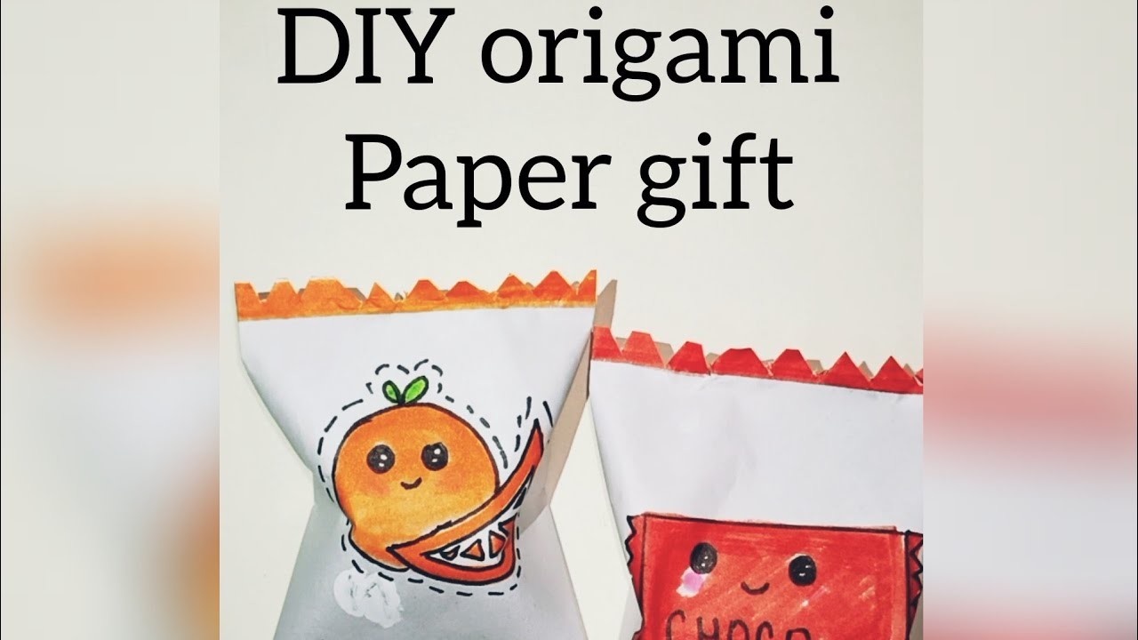 DIY origami paper gift# origami paper gift