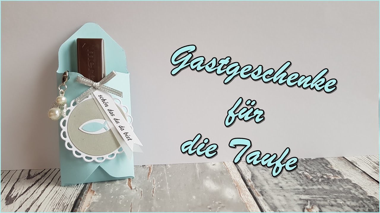 Gastgeschenke für die Taufe - DIY.Anleitung