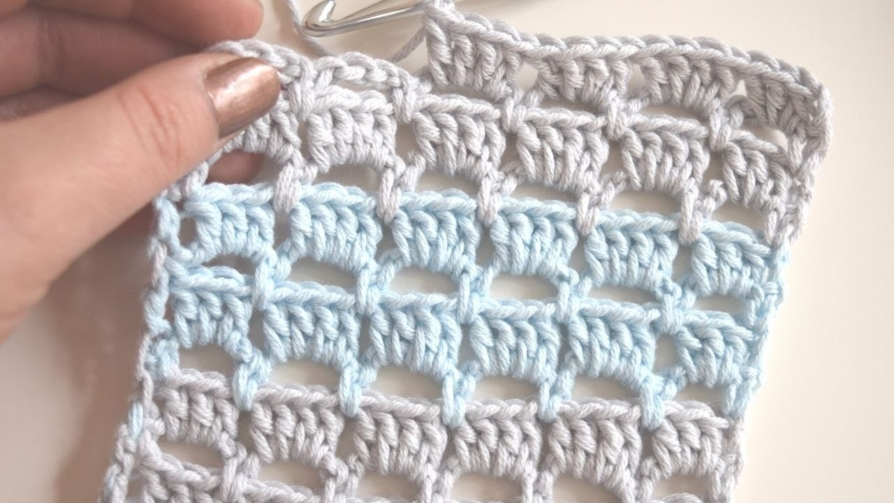 Häkelmuster Blockmuster häkeln