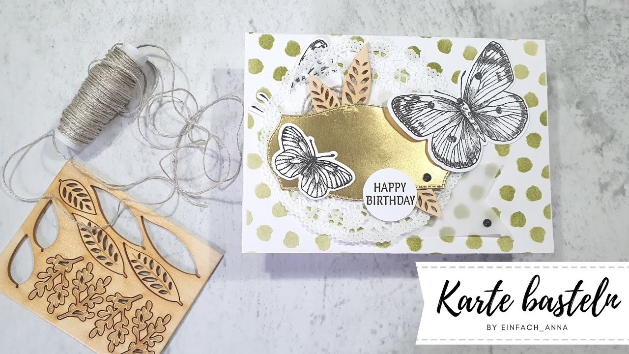 Karte basteln│Fortgeschrittene│einfach_anna│Stampin' UP!