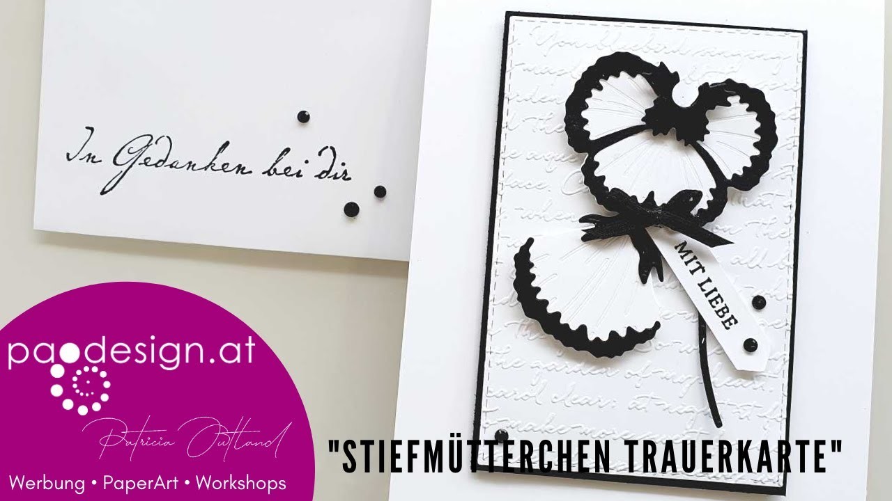 Paodesign.at | Ratsch​​​​​​​ & Create 19.2021​ | "Stiefmütterchen" | #Tutorial​​​​​​​ | #StampinUP