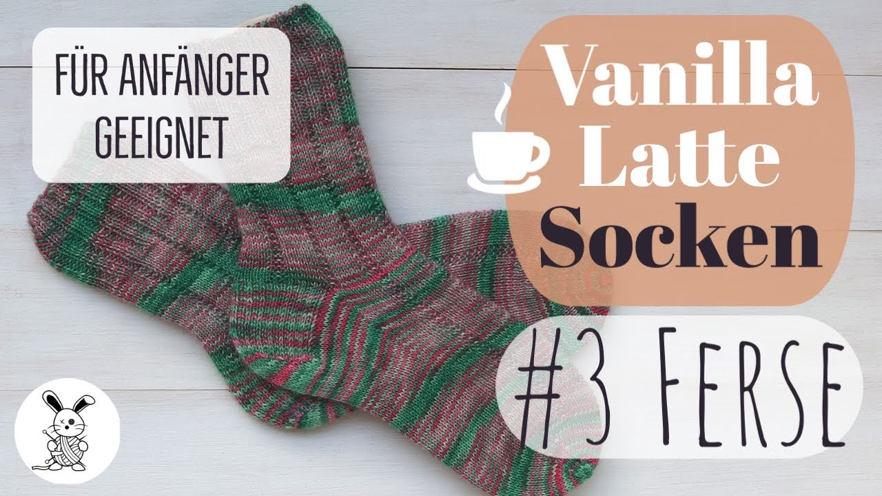 Vanilla Latte Socken #3 Ferse