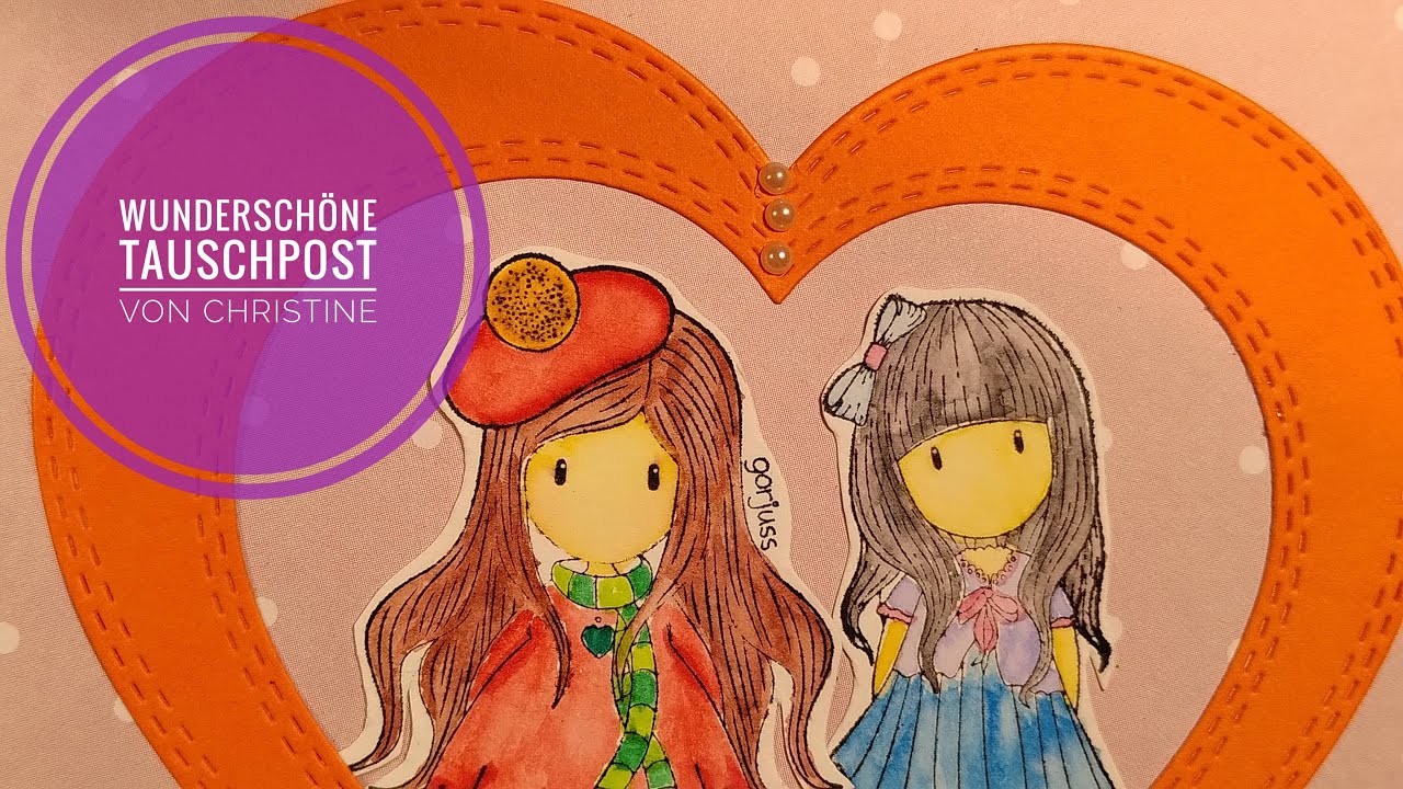 Wunderschöne Tauschpost von Christine
