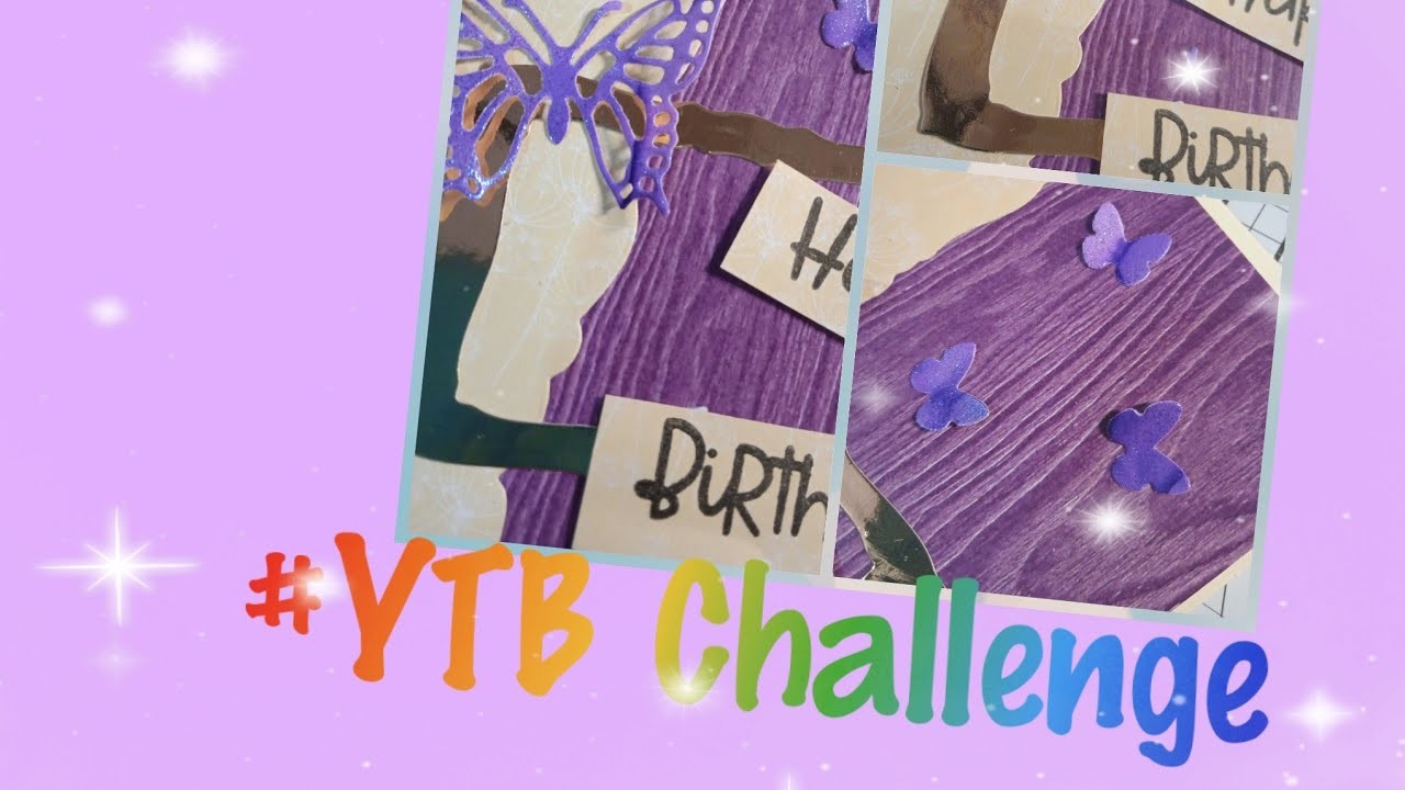 ???????? #YTB Schnelle Geburtstagskarte ????????