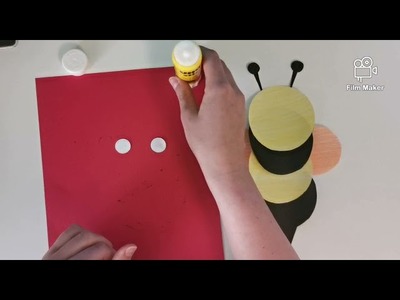 Biene aus Papier