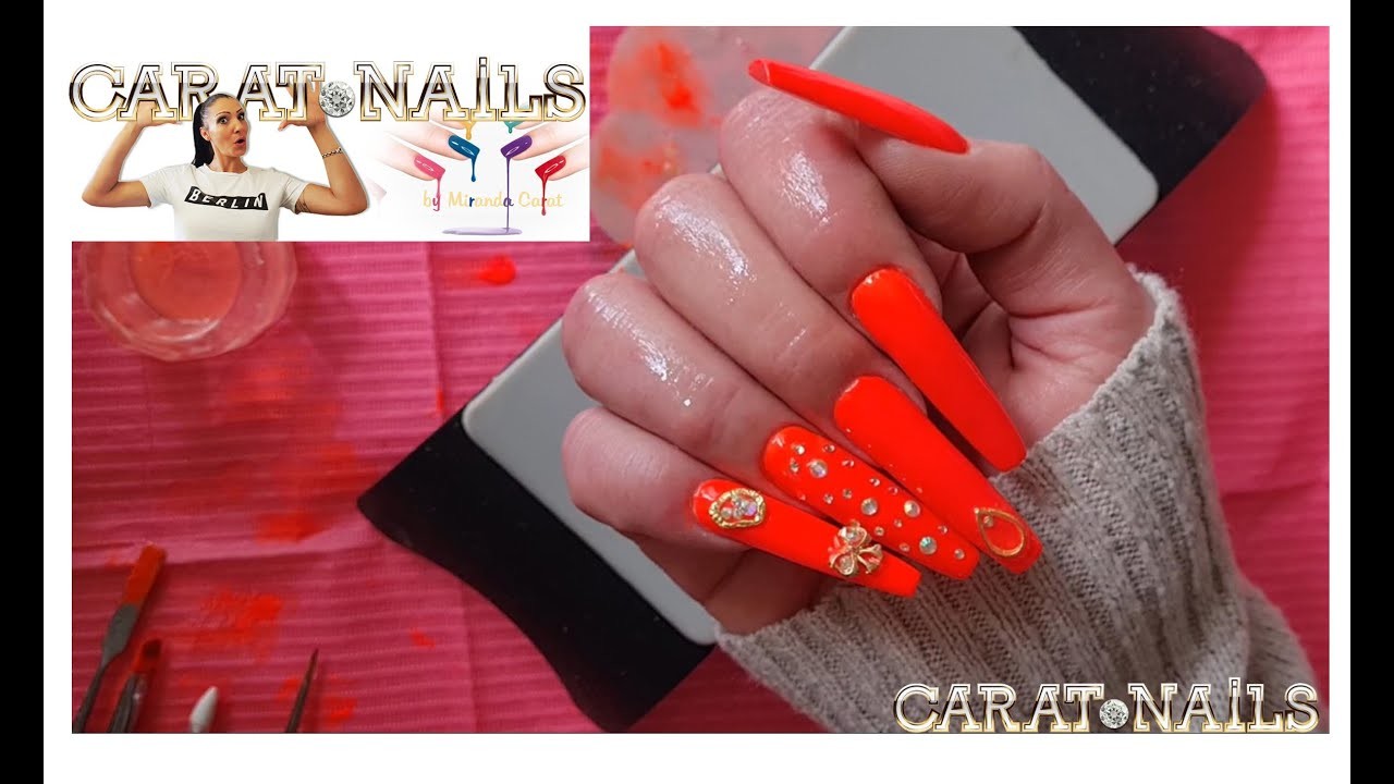 Clear Polygel in Color Polygel DIY | Overlays mit Polygel | Acrylgel | Hybrid |  Carat Nails