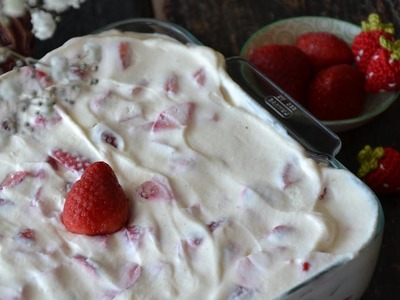 Die schnellste und leckerste Erdbeer Tiramisu * Ohne Eier * Einfaches Rezept * Wenig Zutaten