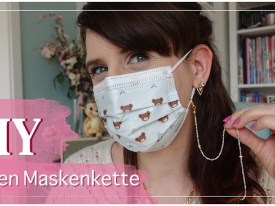 DIY | Maskenkette mit Perlen - einfach selbstgemacht