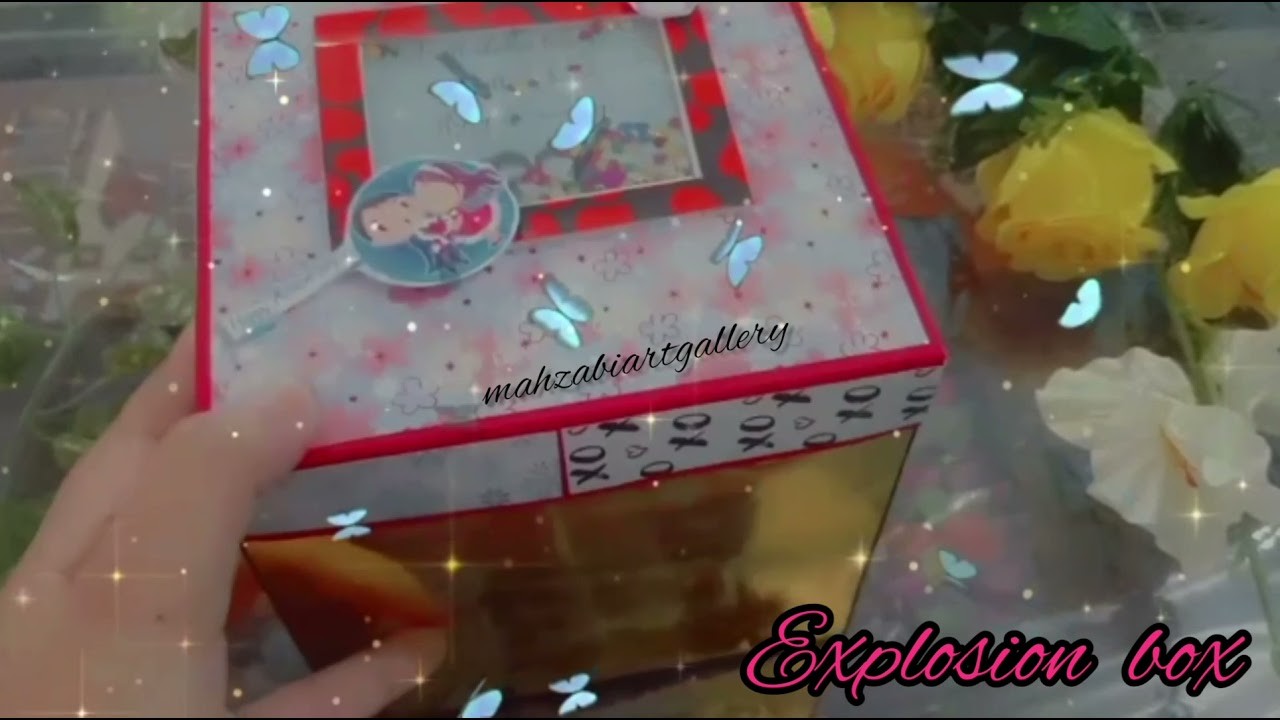 Explosion  gift box