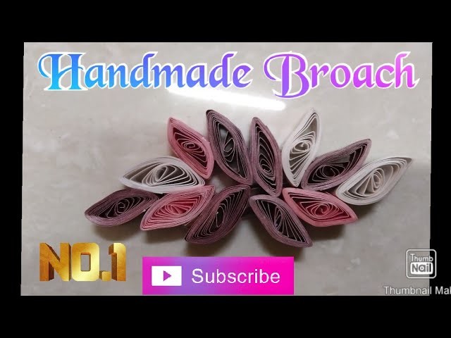Paper Quilling Broach ????