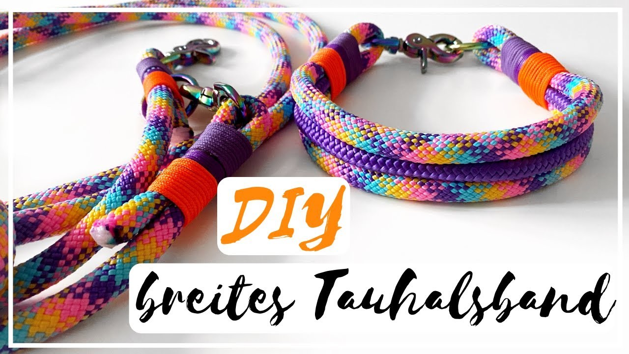DIY TAUHALSBAND EXTRA BREIT + TAULEINE | Frauchens.Liebling