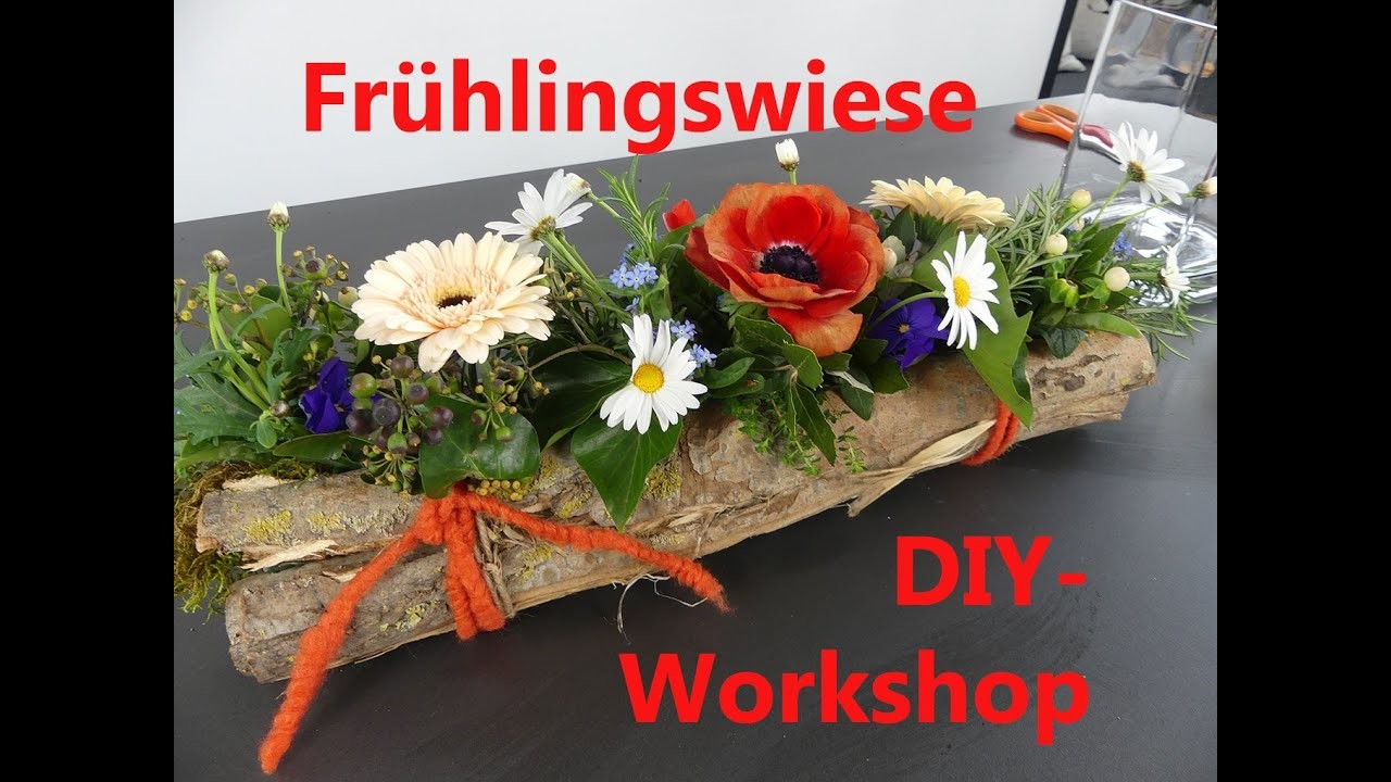 Frühlingswiese - DIY-Floristik-Workshop