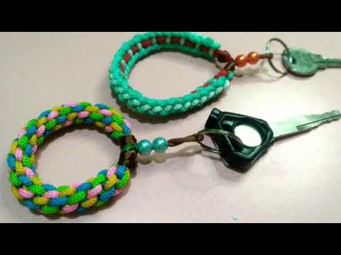 Gantungan Kunci Bekas Gelang Tangan. Wristband Used Keychains. Brcelet. Talikur