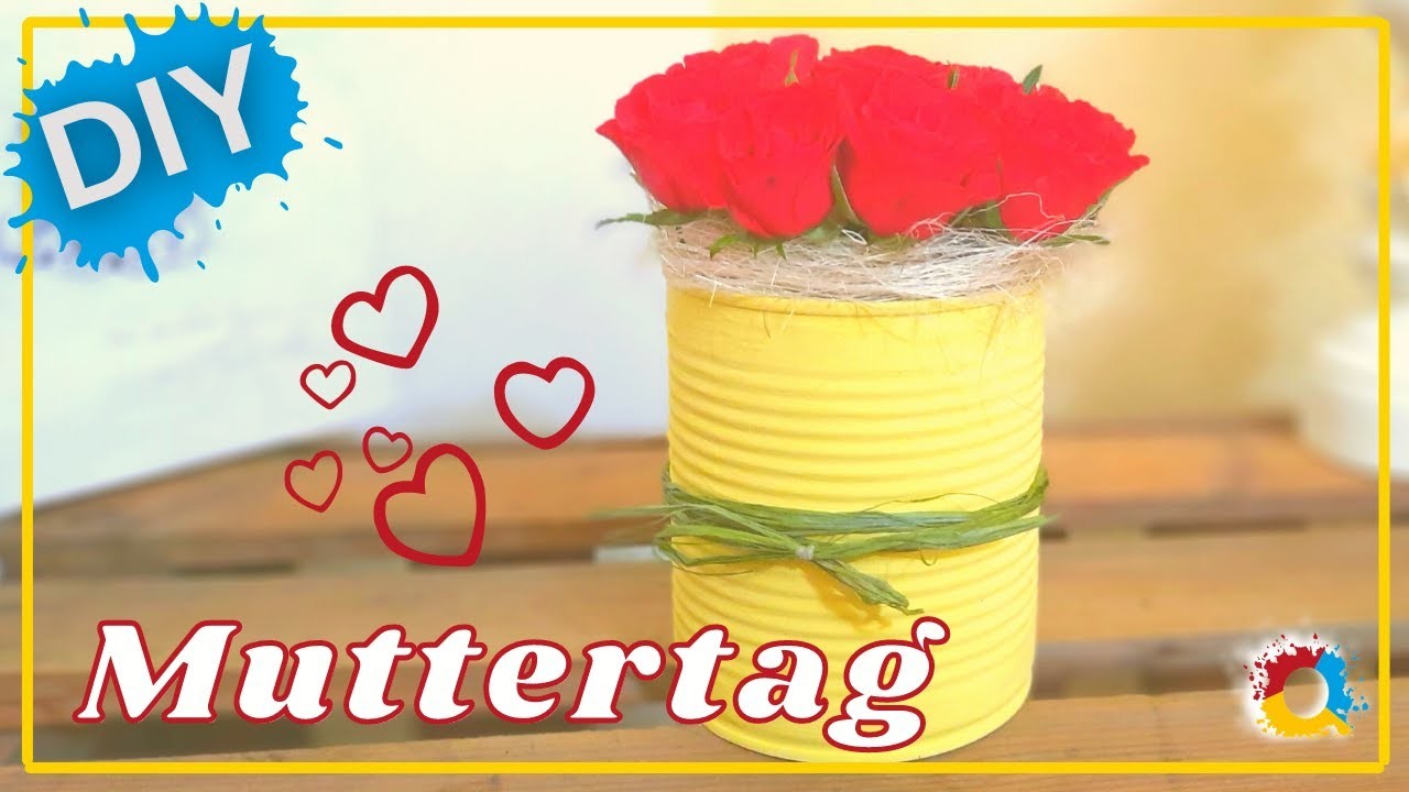 Nachhaltiges Muttertagsgeschenk - schnell einfach günstig selber machen