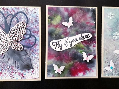 Nuvo Shimmer Powder ~ Karten Ideen ~ ATC ~ Bastel-Welt Schobes