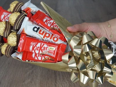 Perfekt zum verschenken ~ Geburtstags DIY Candy Strauß ~ Chocolate Bouquet ~ DIY Gifts ~♥ P&S