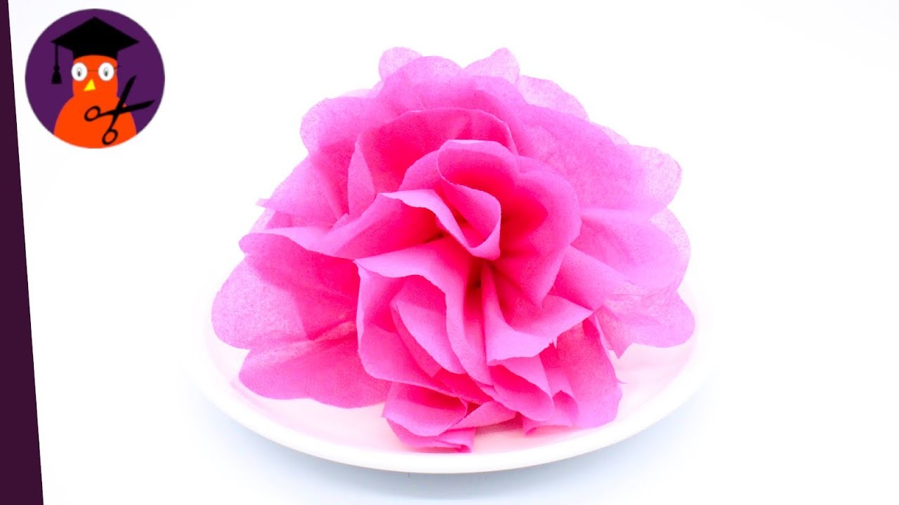 Servietten falten Blume DIY Deko für Geburtstag, Muttertag, Hochzeit, Frühling & Ostern #wplus.tv