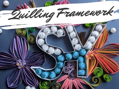 | YR | Alphabet quilling framework using quilling strips |