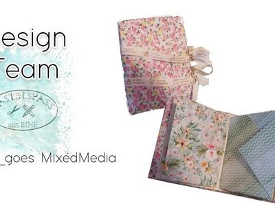 #BastelspaßmitBine DT- Beitrag.Mai , Album aus selbstgemachten Briefumschlägen