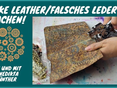 Fake leather.falsches  Leder machen!