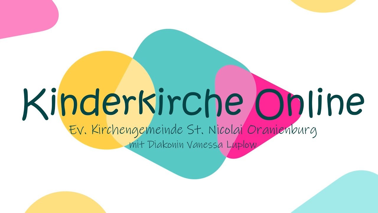 Kinderkirche Kreativ - Basteln zum Muttertag