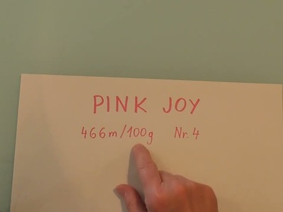 PInk Joy: Anleitung zum Tuch