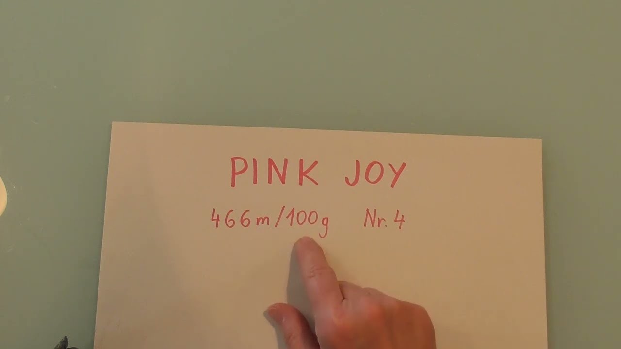 PInk Joy: Anleitung zum Tuch