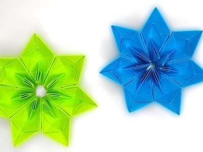Blume Falten Origami DIY  Schöne Blumen für den Frühling  Ostern Anleitung