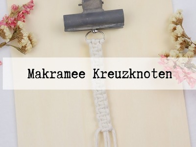 DIY Anleitung   Wie mache ich einen Makramee Kreuzknoten