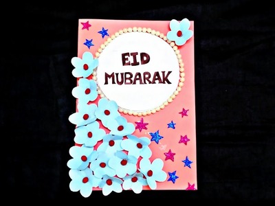 Diy Eid Mubarak Card.Eid Gretting Card. Handmade Eid Card @artcraftsbymeem1894