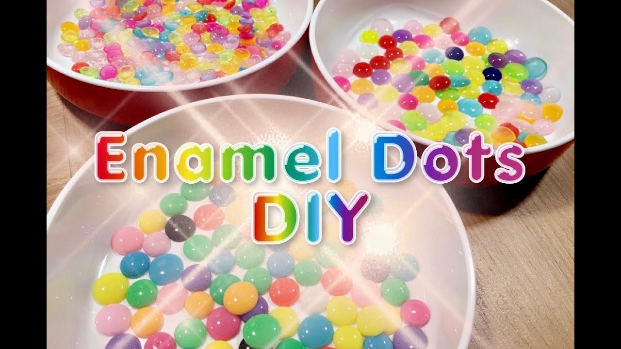 DIY Enamel Dots | Pony Beads im Ofen schmelzen | Tutorial deutsch.german | Rici Likes