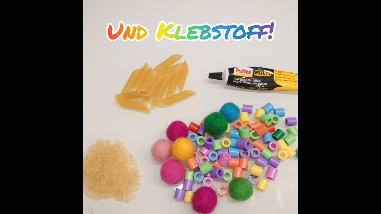 Förderung von Kleinkindern - Basteln von Sensorik-Flaschen