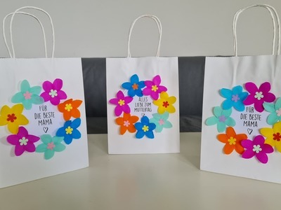 Geschenktüte.Lichttüte zu Muttertag