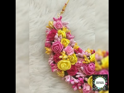 Handmade floral jewellery