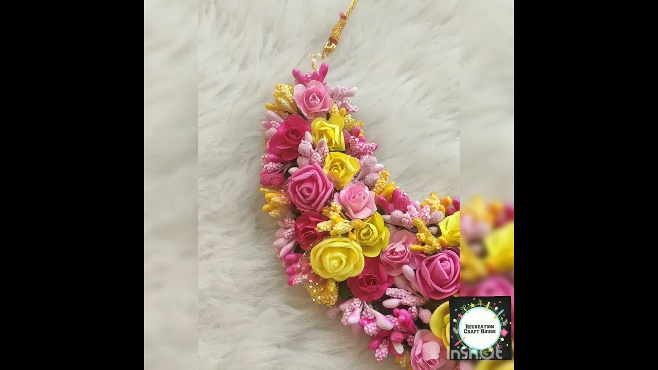 Handmade floral jewellery