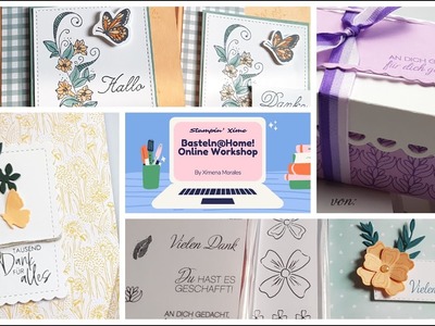 Kartenworkshop: Aulsaufprodukten + Sneak Peek Jahreskatalog 2021-2022 von Stampin' Up!