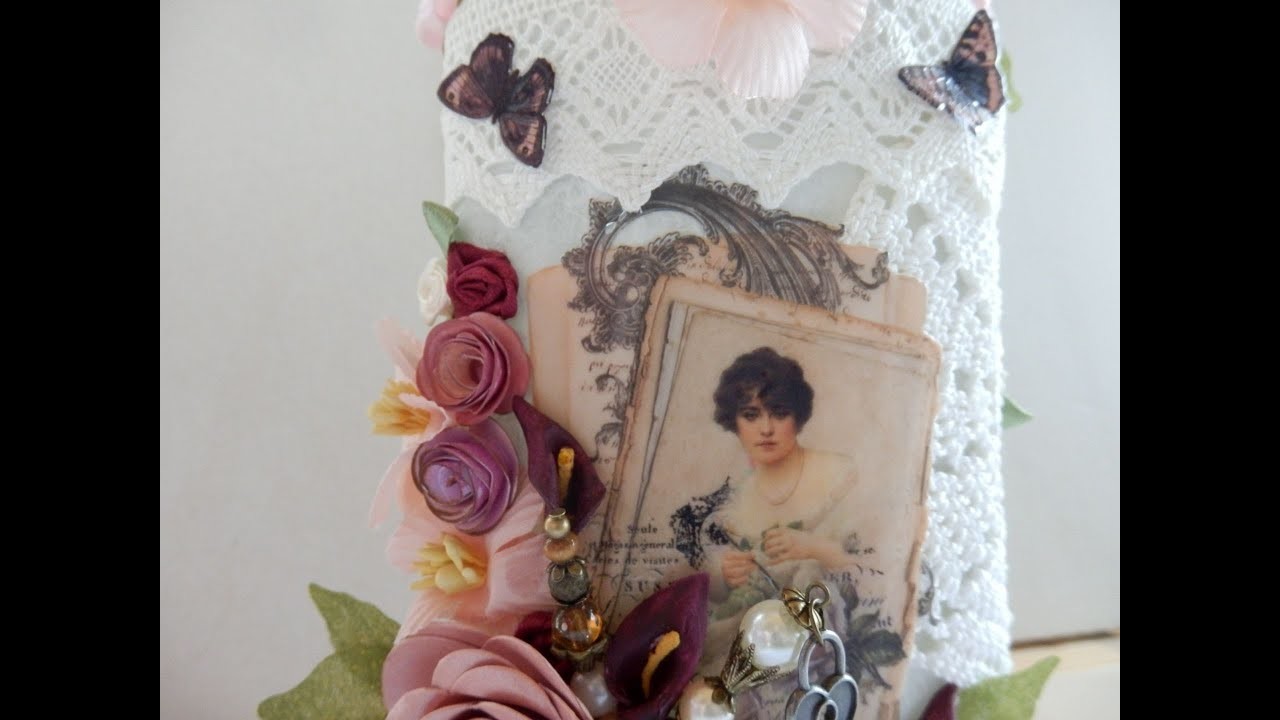 #MMM Teil 2 #DIY Flasche ???? Shabby Tequila ????