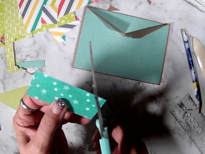 Wir basteln zusammen eine Vatertagskarte # Hemdkarte